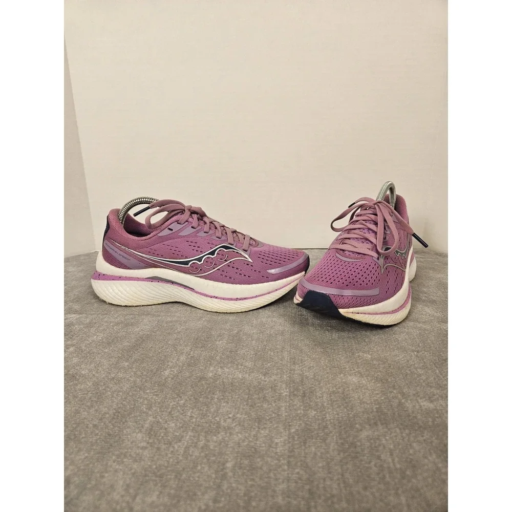 Saucony Endorphin Speed 3 Womens 7 Purple Running Shoes S10756-38 PWRRUN PB...